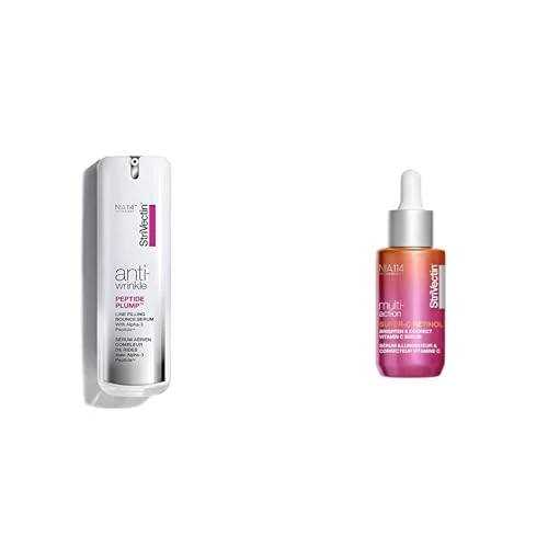 StriVectin Bright & Plump Kit | Peptide Plump Line Filling Serum (30ml) & Super C Face Serum