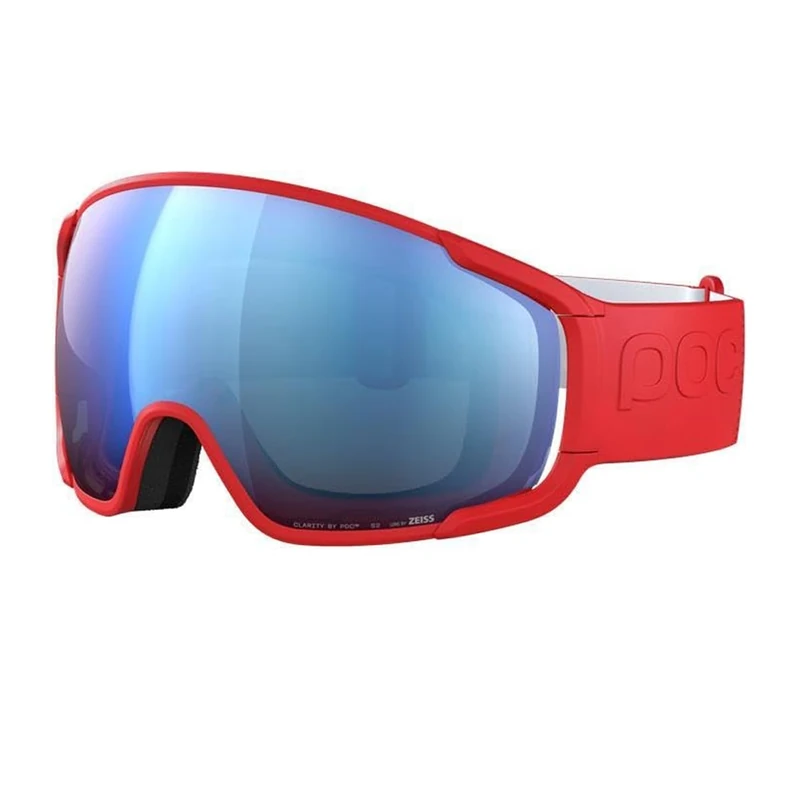 POC Zonula Ski Goggles - Ultimate Field of View and Comfort for Versatile Skiing Experiences with Full UV Protection and Innovative Coatings