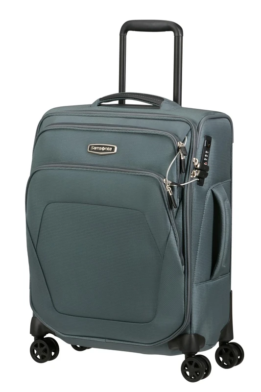 Samsonite Spark SNG ECO - Spinner S (Length: 40 cm), Carry-on Luggage, 55 cm, 43 L, Green (Forest)