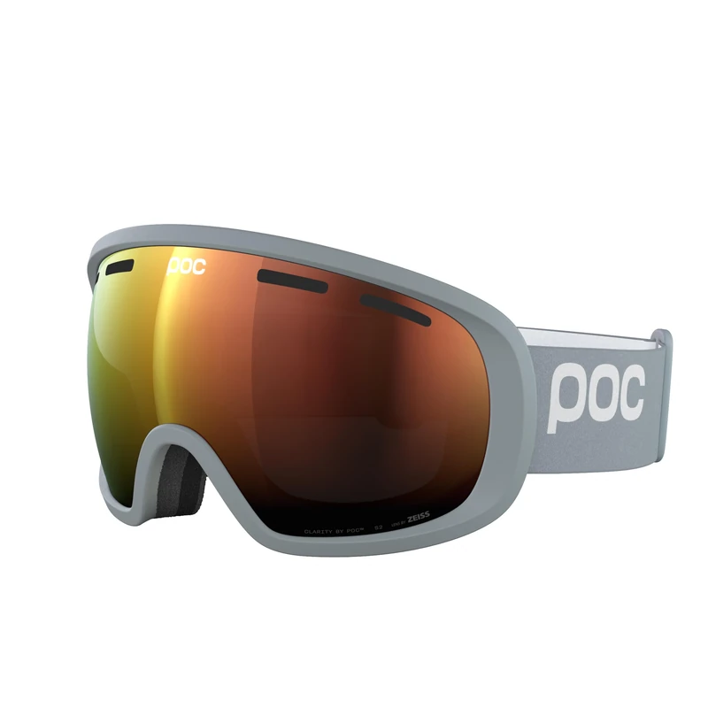POC Fovea Mid Ski and Snowboard Goggles for Unparalleled Precision and Crystal Clear Vision in All Weather with Full UV Protection and Innovative Coatings