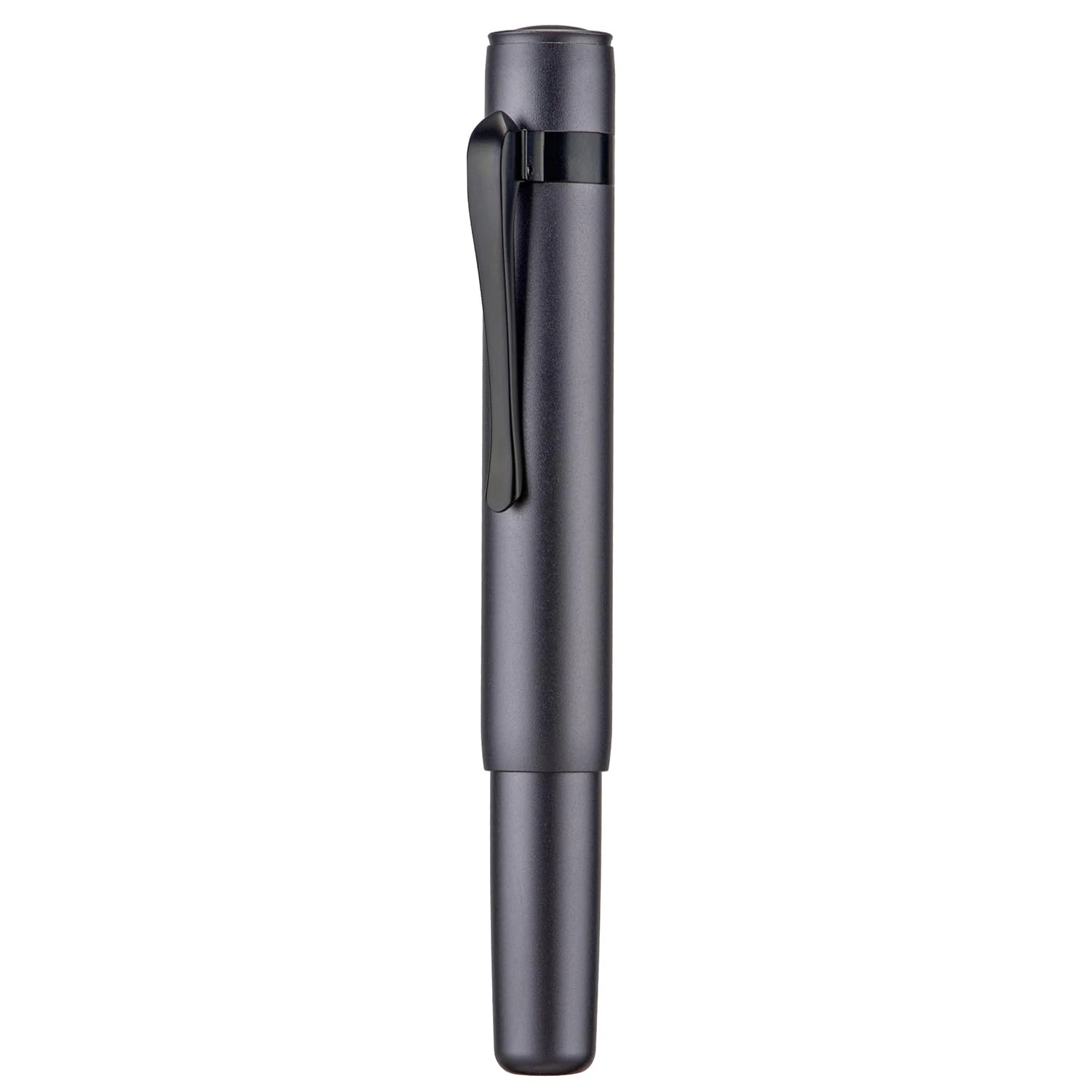 Hongdian M2 Black Forest Mini Rollerball Pen, Fine Point 0.5mm, Sleek Aluminium Pocket Pen with Black Ink Refill, Ideal for Travel & Signature (Space Gray)