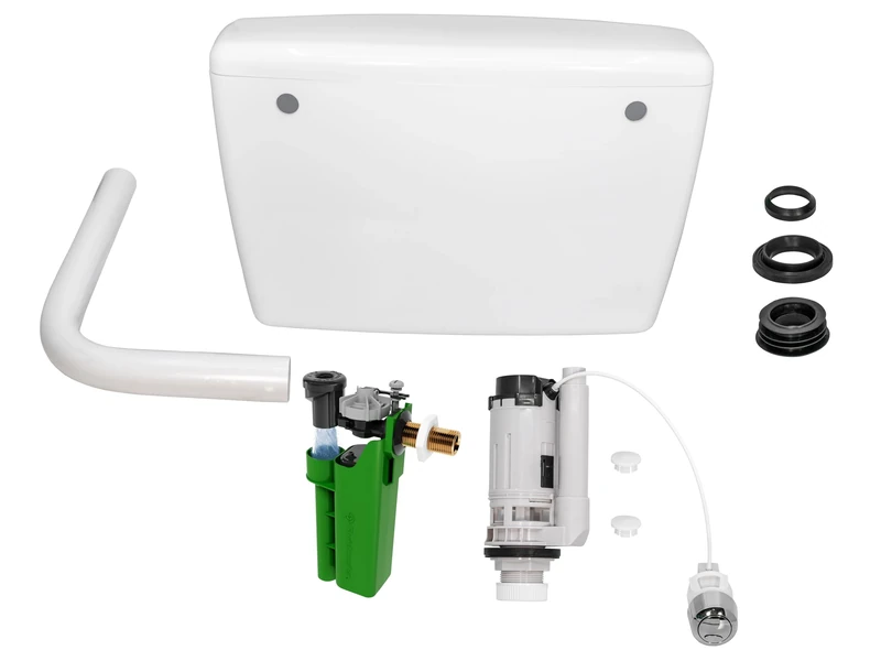 Fluidmaster ECSE001 Exposed Side Entry Cistern (ECSE001) - Efficient | Durable | Easy to Install