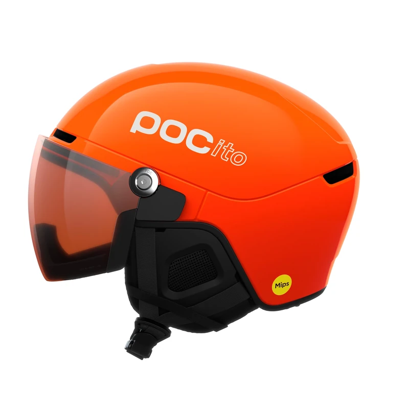 POCito Obex Visor - Ski helmet for kids which brings protection, security and lightweight comfort to younger skiers and snowboarders - Image 1