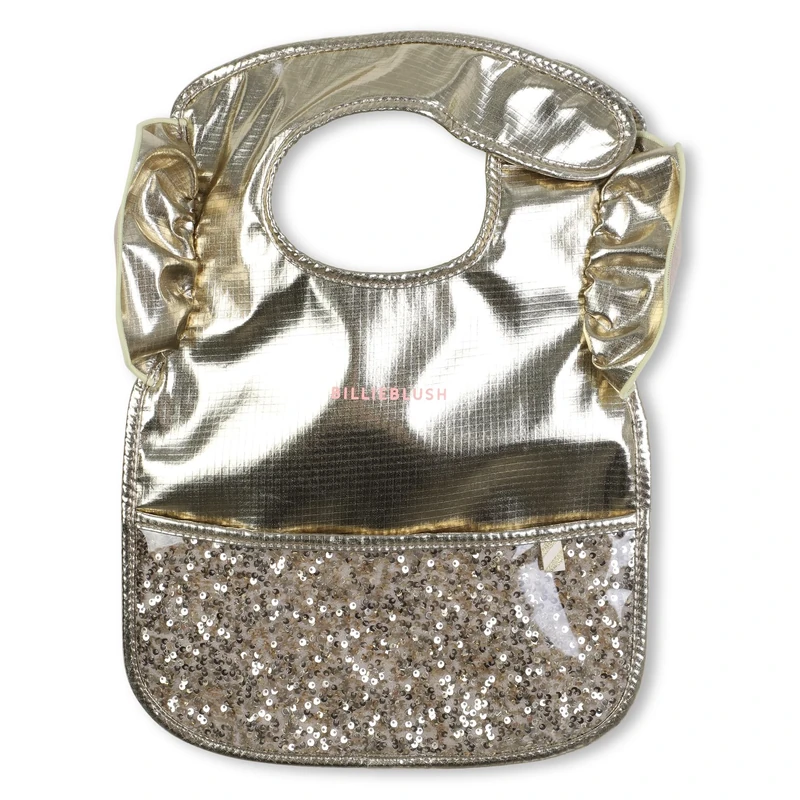 Billieblush Bib, Golden, Normal Size, Unisex