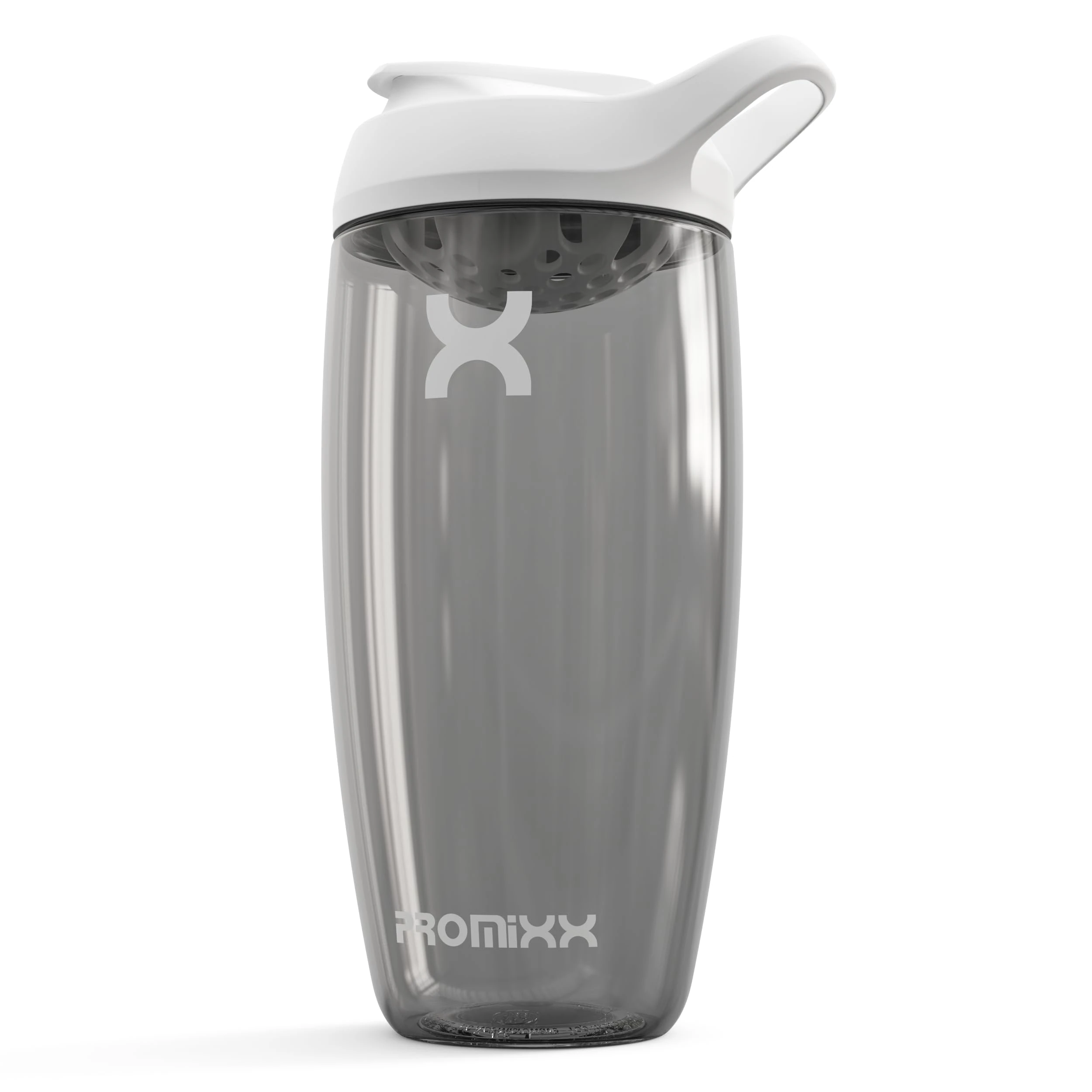 Promixx PURSUIT Protein Shaker Bottle New Edition – Premium Sports Bottles for Protein Mixes and Supplement Shakes – Easy Clean, Durable Protein Shaker Cup, 700ml, Ceramic White