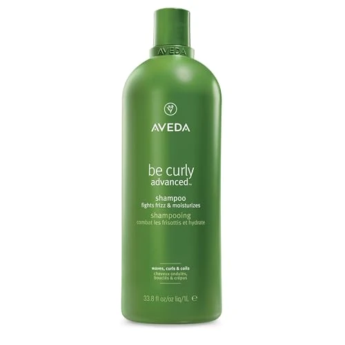 Aveda Be Curly Advanced Shampoo | Moisturising Shampoo for Curly, Coily, Wavy Hair | Fights Frizz | Sulfate Free, Silicone Free | 94% Naturally Derived*, 1000ml