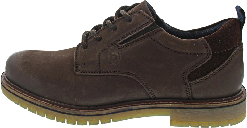 bugatti Men's Lace-Up Shoes 331-AU101, Dark Brown, 41, Dark Brown, 7 UK