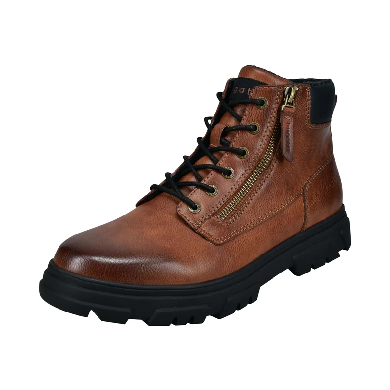 bugatti Men's Cold Lining Boots, 321-AUB31, Cognac, 43, Cognac, 9 UK