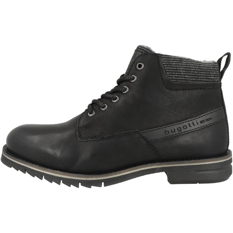 bugatti Men's Warm Lining Boots, 321-AUF51, Black, 43, black, 9 UK