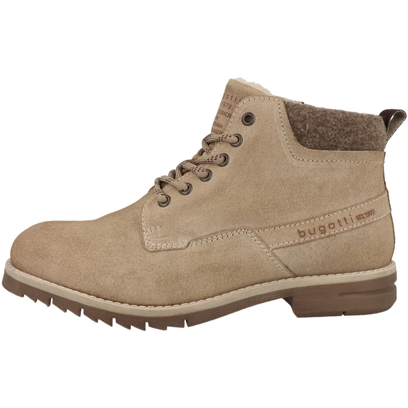 bugatti Men's Warm Lining Boots, 321-AUF51, Beige, 41, beige, 7 UK