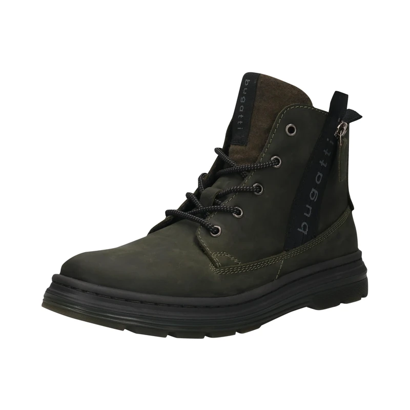 bugatti Men's Cold Lining Boots, 321-AUC30, Dark Green, 42, dunkelgrün, 8 UK - Image 1