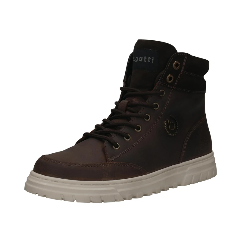 bugatti Hendrix Lace-Up Boots Black, dark brown, 9.5 UK