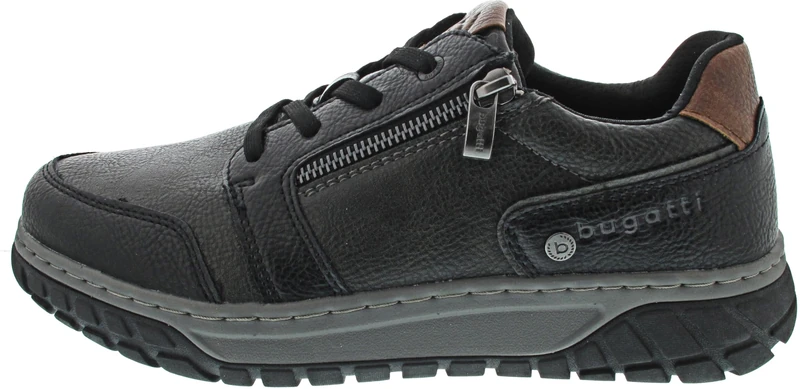 bugatti Men 321-au901 Lace-up Shoes, Black Grey, 6 UK