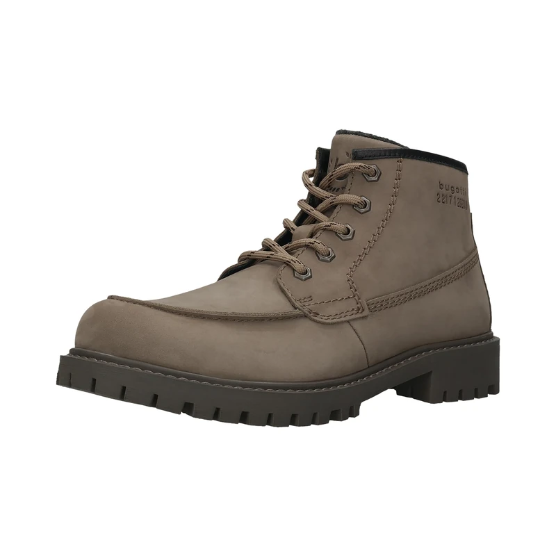bugatti Men's Classic Boots, Men's Boots, Cold Lining, Interchangeable Footbed, taupe, 9 UK