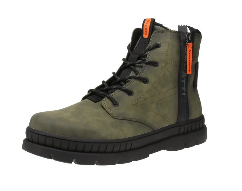 bugatti Men's 321-AGB51Fashion Boots, Green, 8 UK