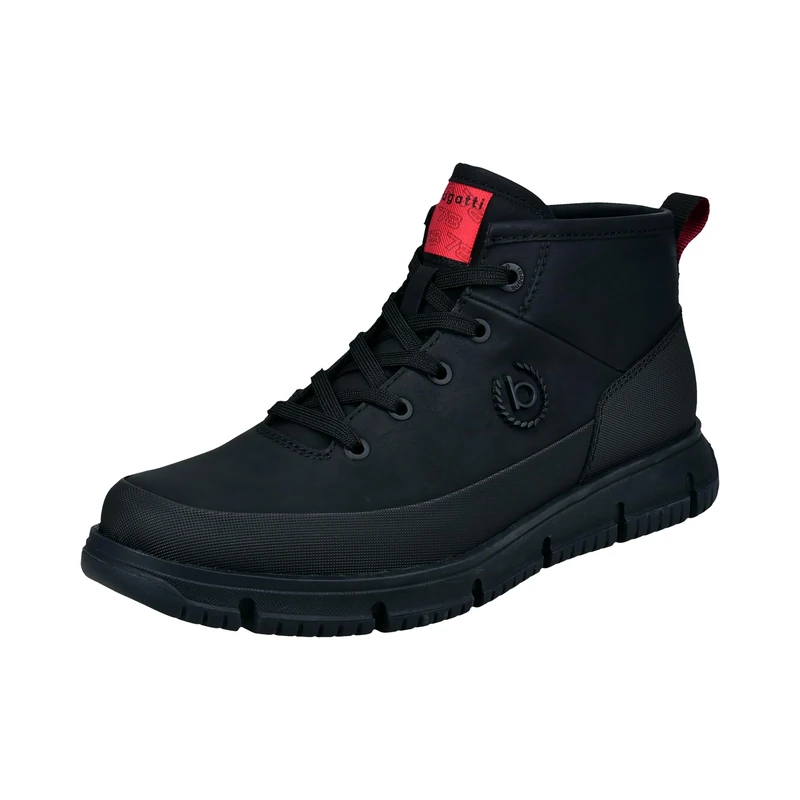 bugatti Men's Classic Boots, Men's Boots, Cold Lining, Interchangeable Footbed, black 1000, 9 UK