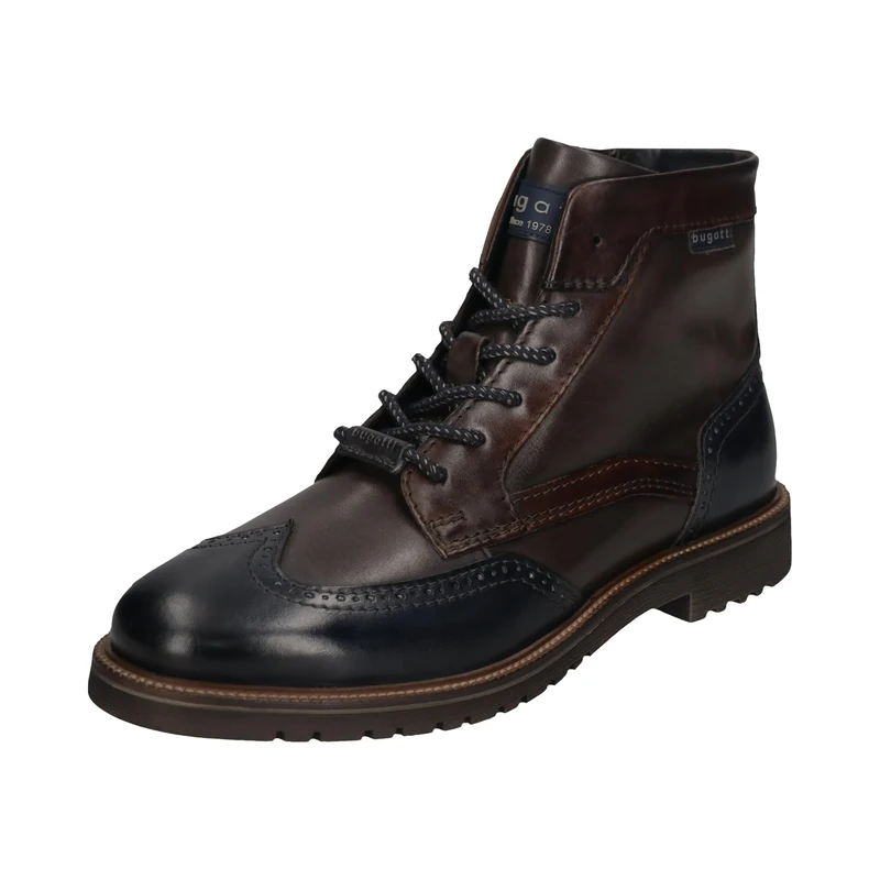 bugatti Men's Boots Cold Lining 331-AO932, Dark Blue/Grey, 44, Dark Blue Grey, 10 UK