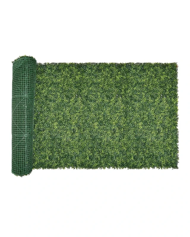 VEVOR Artificial Grass Wall Panels, 40 x 120 inch, Milan Grass Greenery Boxwood Panel for Indoor Outdoor Green Decor & Ivy Fence Covering, Privacy Backdrop Wall Hedge Screen for Garden