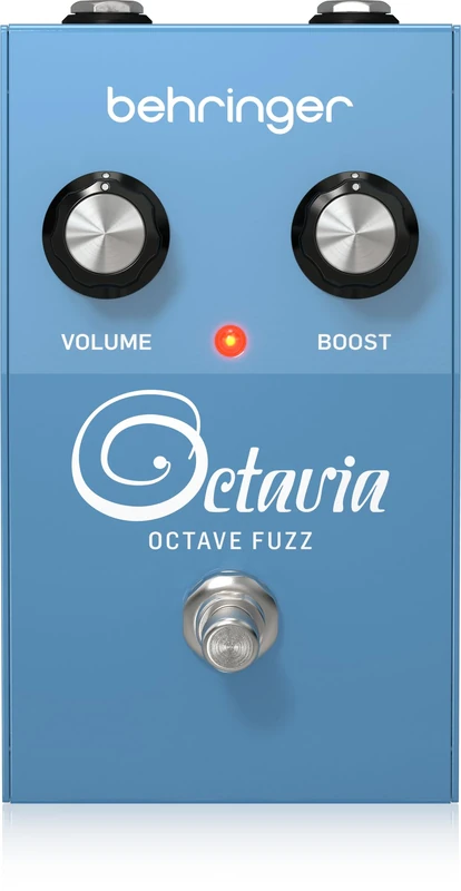 Behringer OCTAVIA OCTAVE FUZZ Vintage Octave Fuzz Pedal with Aggressive Tone and Octave Up Effect - Image 1