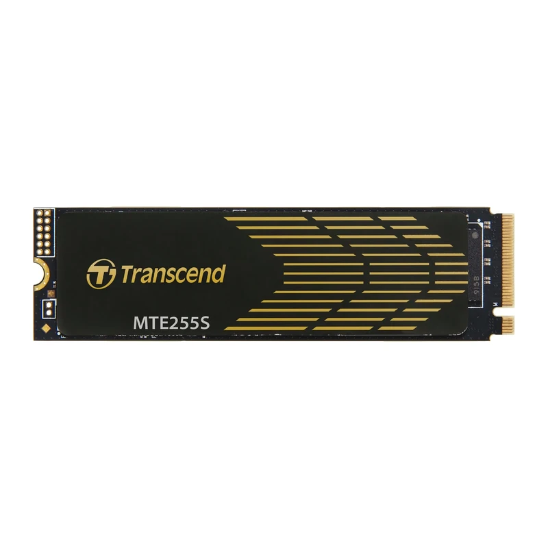 Transcend MTE255S 1TB NVMe PCIe Gen4 x4 SSD, Read/Write up to 7,400/5,200 mb/s design for PS5 with Graphene heatsink TS1TMTE255S