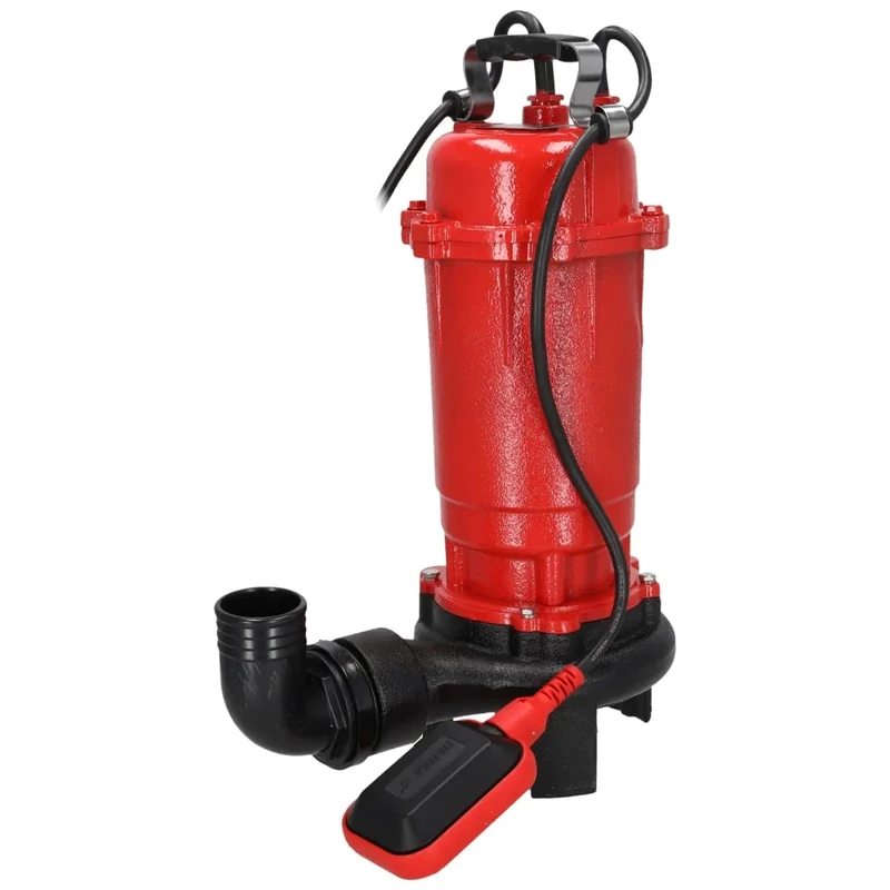 Dedra Waste Water Pump with Grinder, Garden Heavy Duty 900 W Charged Water Pump, Cotton Filter + Bag, 16 inch Turbine for a Flow Rate of 2000 l/min, Weight 19 kg