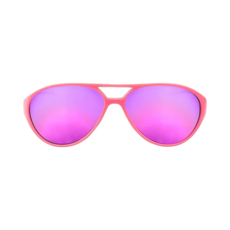 Chicco Baby Sunglasses 36m+ Durable Scratch-Resistant Lenses Protect from UVA and UVB Rays Soft Flexible Frame Colorful Mirror Lenses Includes Sunglasses Case Pink - Image 1