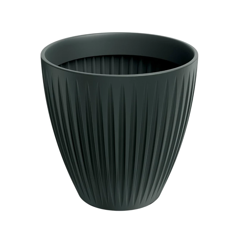 Prosperplast Pot Latia Round MIDL Ø40x40 Anthracite, 32L