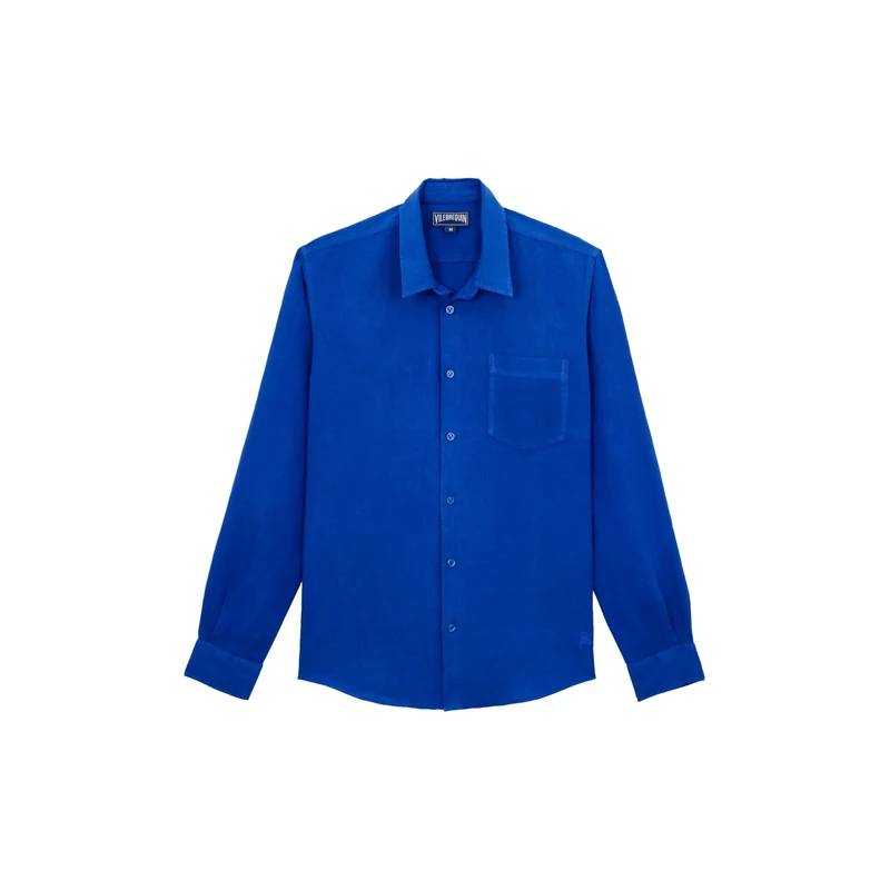 Vilebrequin, Linen Shirt Solid, Xxxl, Marrakech