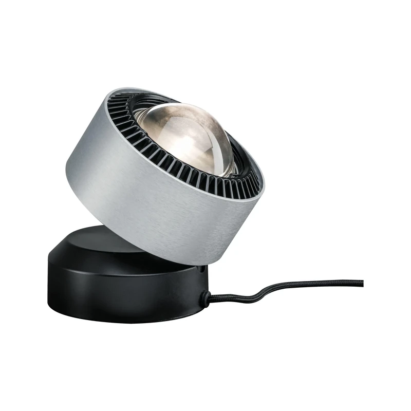 Paulmann 79551 LED Table luminaire Aldan 2700K 200lm 3.5W Black, Brushed Aluminium