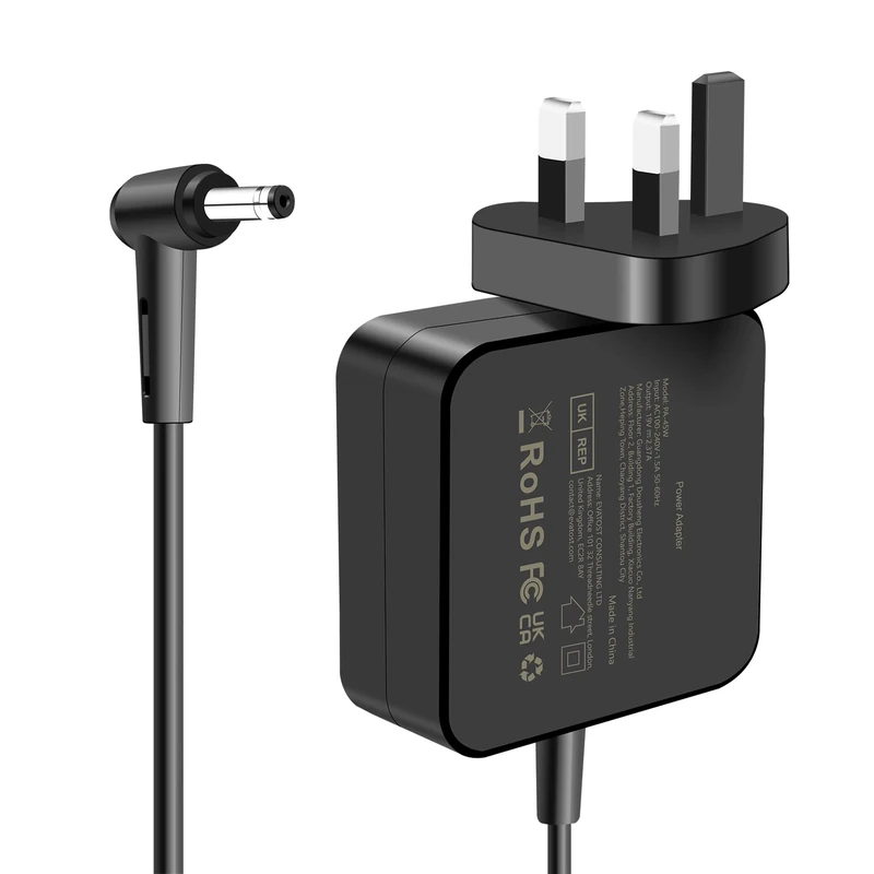 45W Compatible with ASUS VivoBook Charger 14 15 S14 S15 E203M E210M E406M E410M E510 E510MA X540S X541U X553M X556U X512D TP300L Zenbook UX303U UX305F UX305C UX310U Adapter 4.0x1.35mm Tip