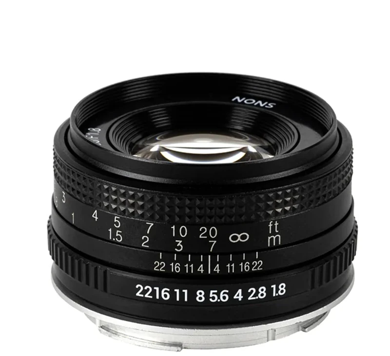 NONS 50mm f/1.8 Manual Lens EF Mount
