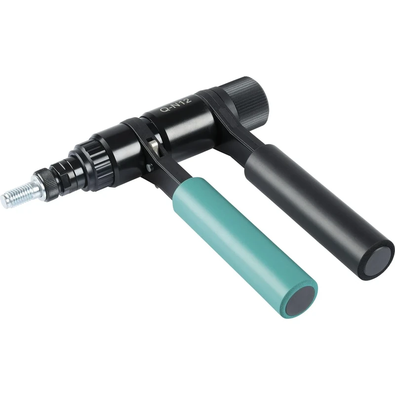 Blind Rivet Pliers QN 12 with Integrated Ratchet - Rivet Nut Pliers for Blind Rivet Nuts of M4-M10 and Blind Rivet Screws from M5-M8, Steel