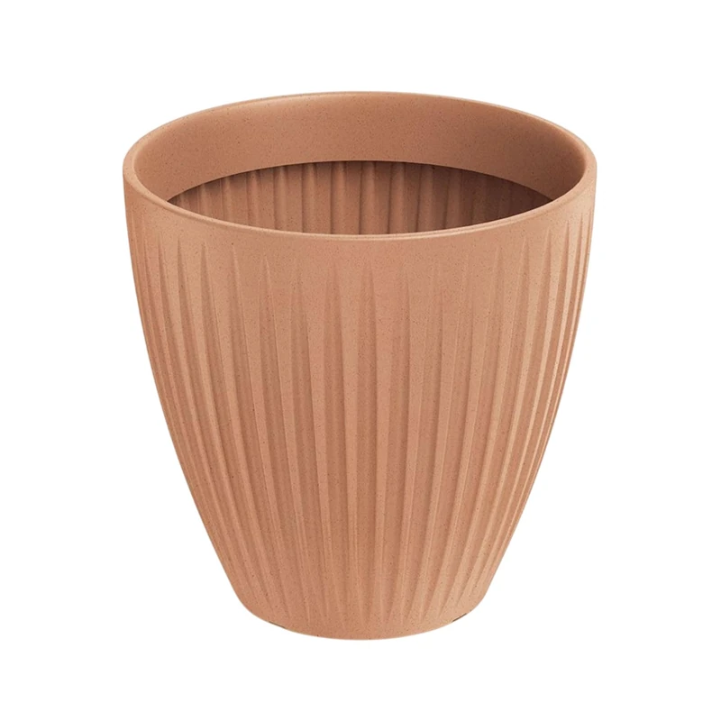 Prosperplast Latia Round MIDL Pot - Terracotta 40x40cm 32L