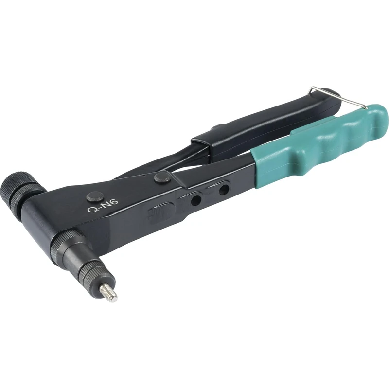 Blind Rivet Pliers QN 6K with Integrated Spring - Rivet Nut Pliers for Blind Rivet Nuts of M3-M6 and Blind Rivet Screws of M4-M6, Steel