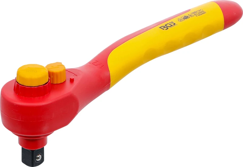 BGS DIY 626 | VDE Reversible Ratchet | 12.5 mm (1/2") | 1000 V