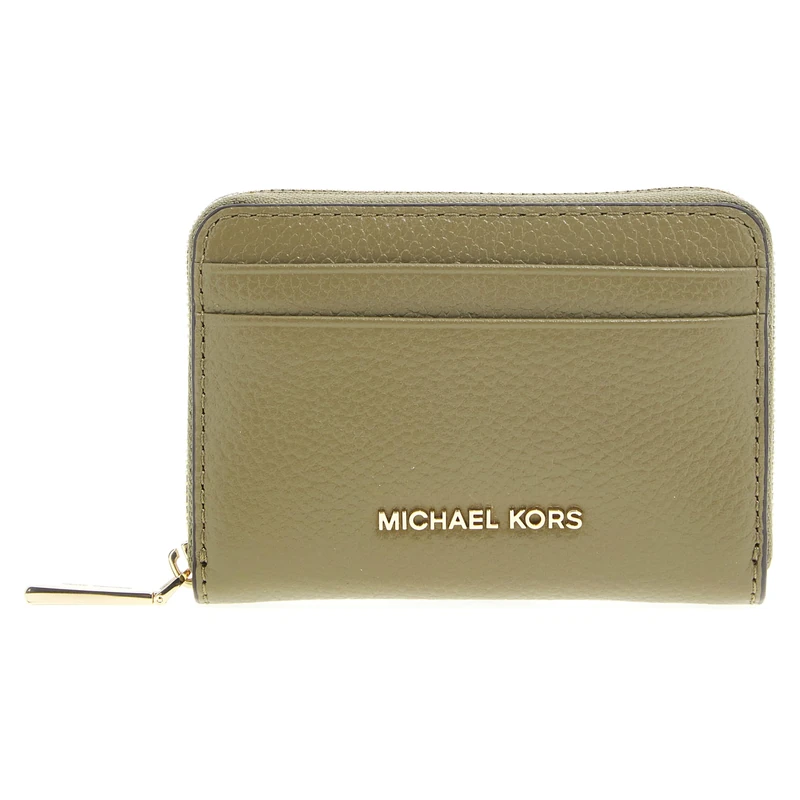 Michael Kors 32T4GJ6Z5L-367 SM ZA COIN CARD CASE Female SAFARI GREEN Size One Size