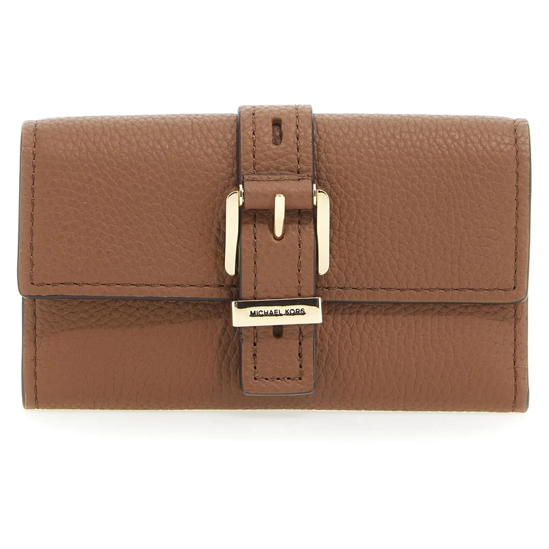Michael Kors 32F4GY5E8L-230 MD Flap Trifold Wallet Female Luggage Size One Size