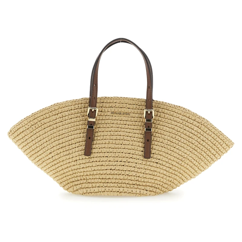 Michael Kors 30S5G9FT1W-969 SM FAN TOTE Female NAT/LUGG Size One Size