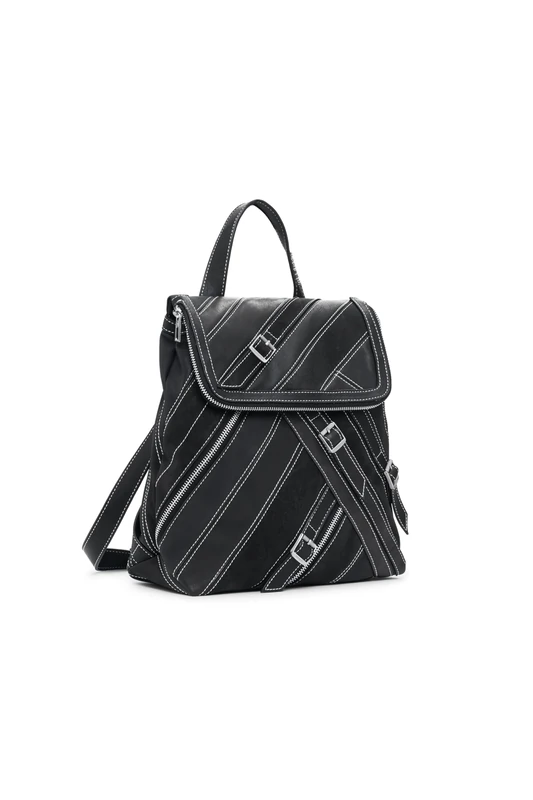Desigual leisure backpack Fibonacci Hampton Mini Backpack Black