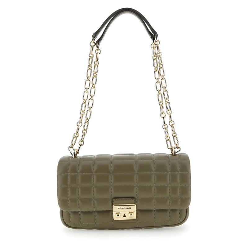 Michael Kors 30R4G2RL7L-367 LG CONV CHAIN SHLDR Female SAFARI GREEN Size One Size