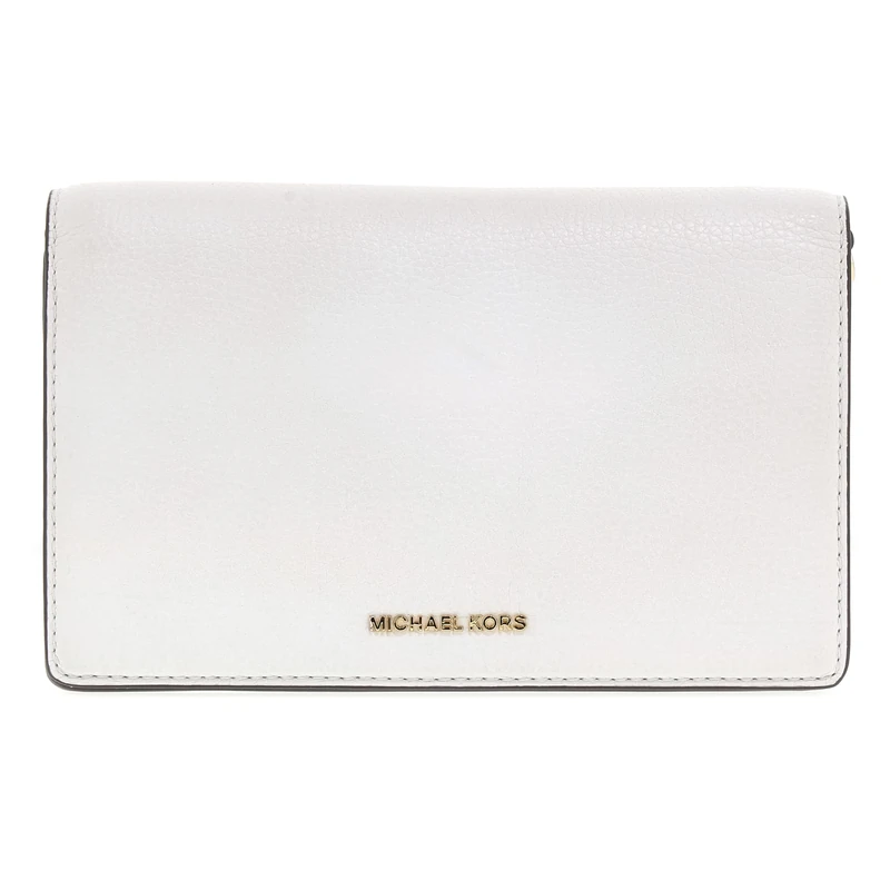 Michael Kors 32T4GJ6C2L-085 MD FLAP CHN XBODY Female OPTIC WHITE Size One Size