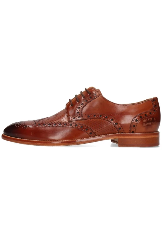 Melvin & Hamilton Men's Bobby 5 Tan Crust Oxford, Brown, 6 UK