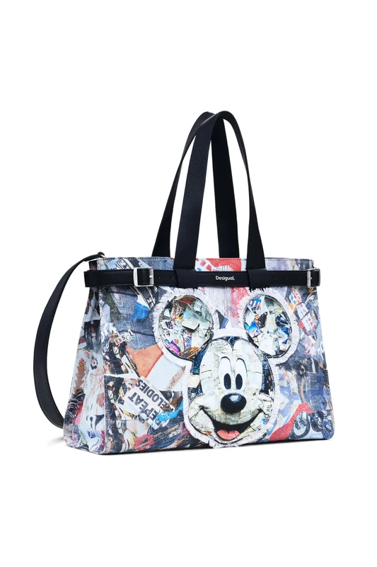 Desigual Mickey Collage Hobart Mickey Mouse Bag 25WAXA40