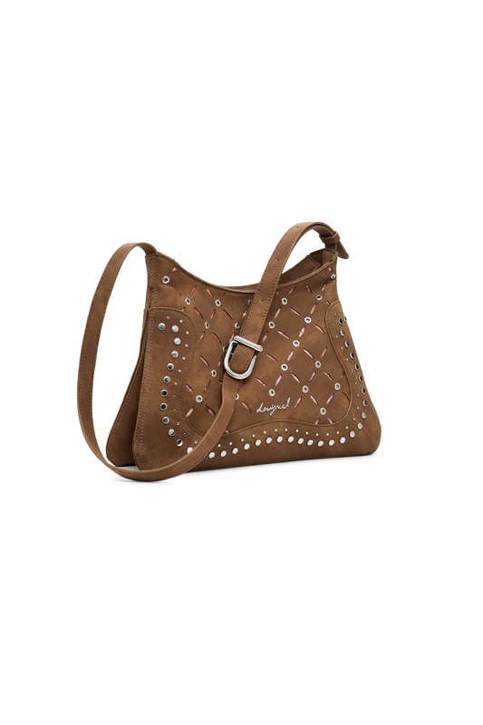 Desigual cross body bag shoulder bag Yankee Manaos Crossbody Bag Camel brown