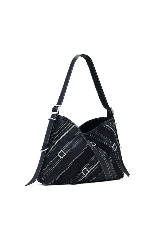 Desigual Fibonacci Buxton Shoulder Bag Black