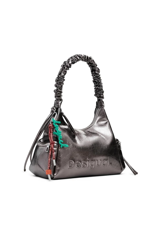 Desigual Half Logo Montville Metallic 3D Logo Bag 25WAXPAS