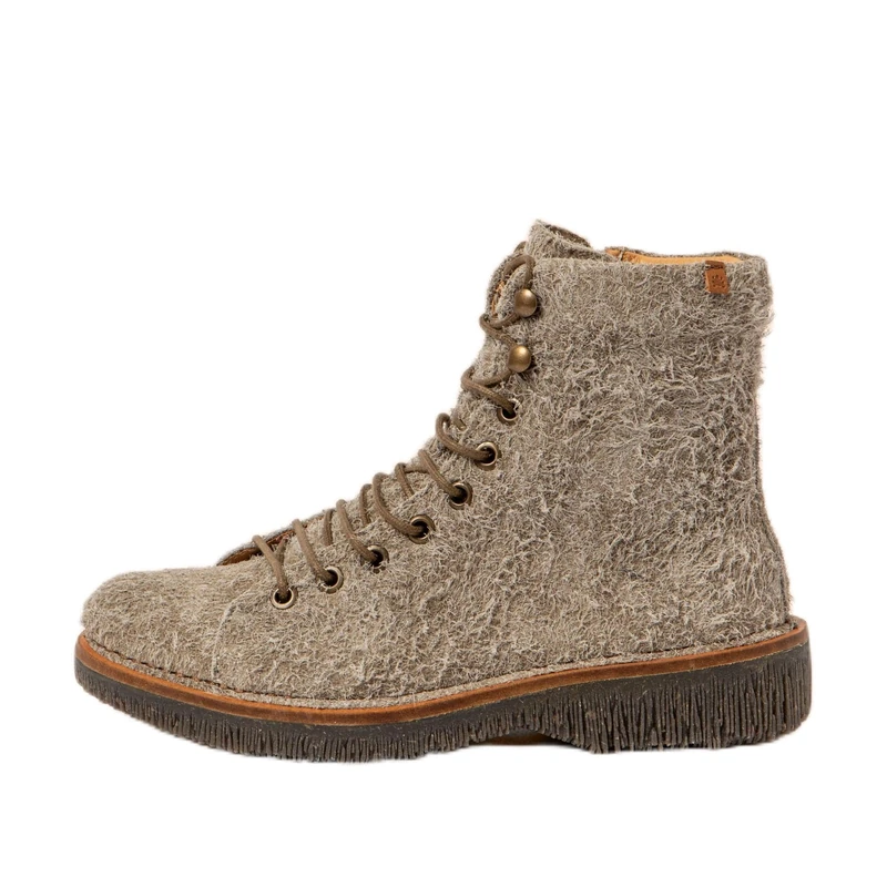El Naturalista Women's N5572 Volcano Oxford Boot, Wulf Taupe, 39 EU Ancho