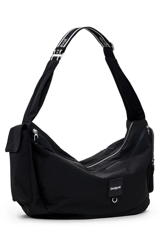Desigual Travel Bag Sports Bag Maxi Cangas Travelling Luggage Black