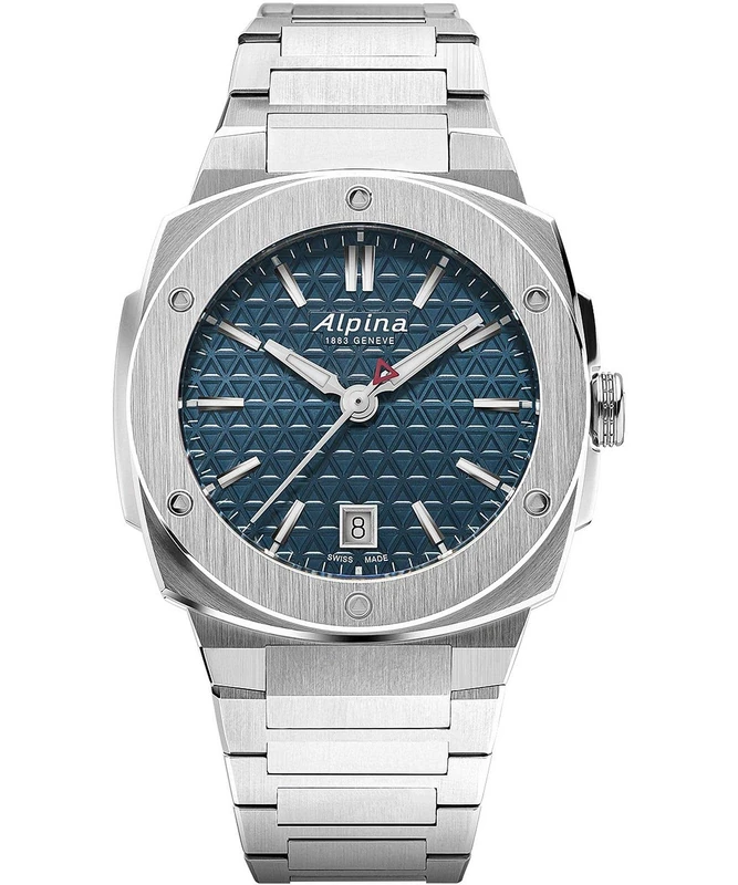 Alpina Unisex's Analogue Swiss Quartz Watch with Stainless Steel Strap AL-220TB2AE6B