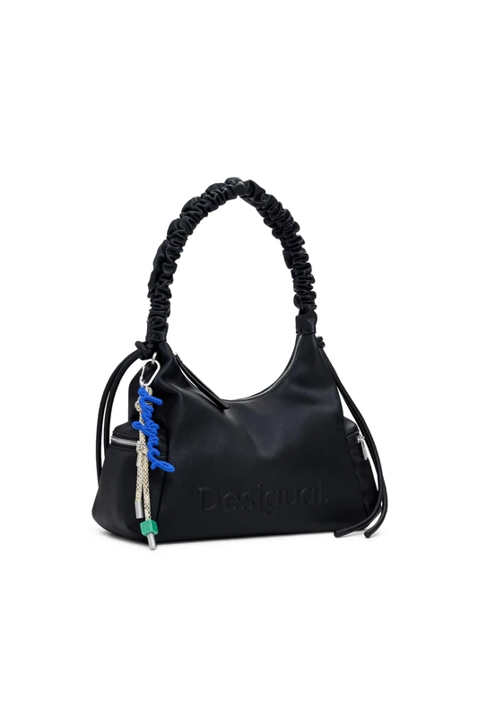 Desigual Montville Half Logo Shoulder Bag Black